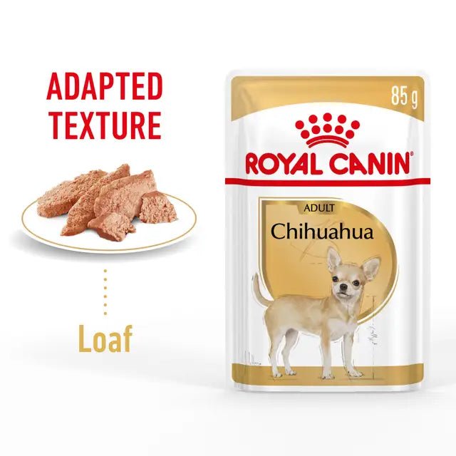 Royal Canin Chihuahua Adult Wet Dog Food Loaf – 85g (12 Pack) - Pet Supply